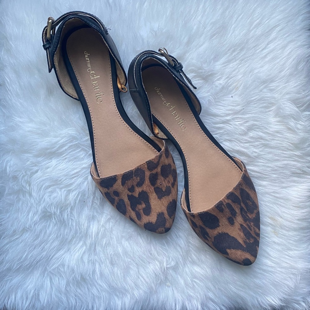 Cheetah Print Charming Charlie Flats Size 7.5